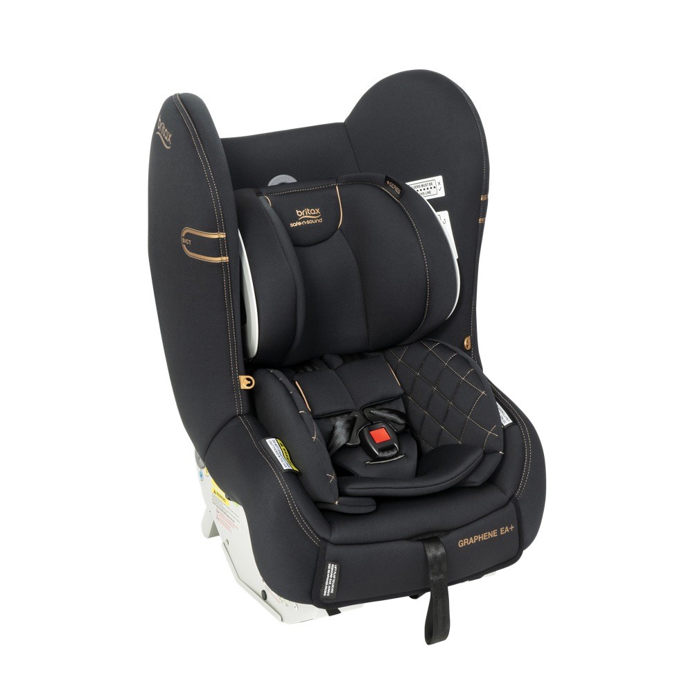 Britax Safe N Sound Graphene Easy Adjust Ifix Car Seat Black Opal