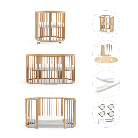 Stokke Sleepi Convertible Bed All in 1 Bundle