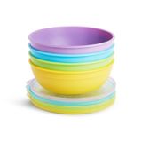 Munchkin® Love-a-Bowls™ 10 Piece Baby Feeding Set, Includes Bowls with Lids  and Spoons, Multicolor