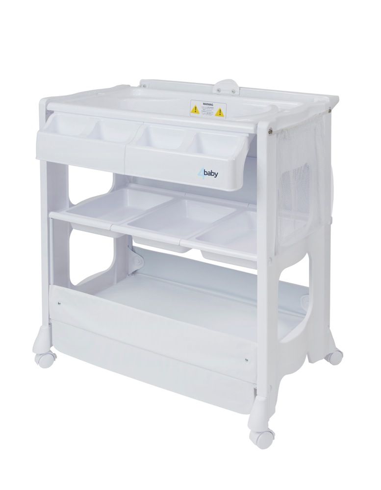 4baby Deluxe Change Centre - White