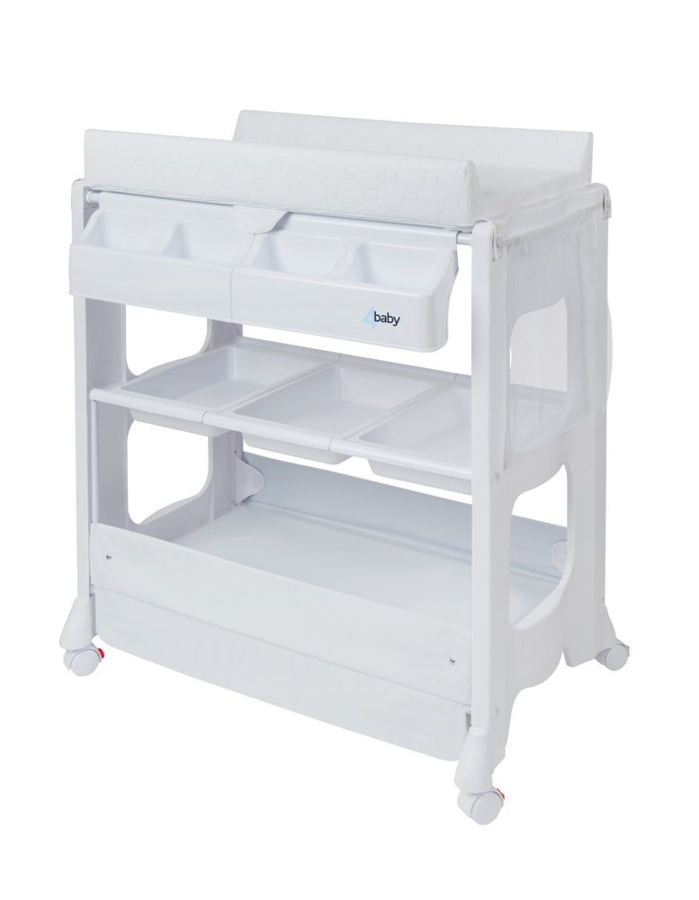 4Baby Deluxe Change Centre White