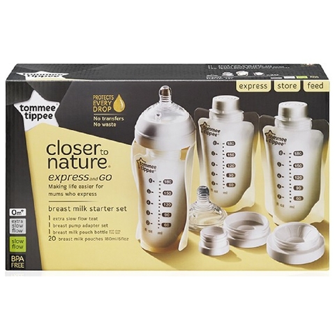 Tommee Tippee Closer To Nature Express & Go Starter Kit Small image 0 Large Image