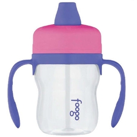 Thermos Foogo Tritan Soft Spout Sippy Cup with Handles - Pink - 235ml