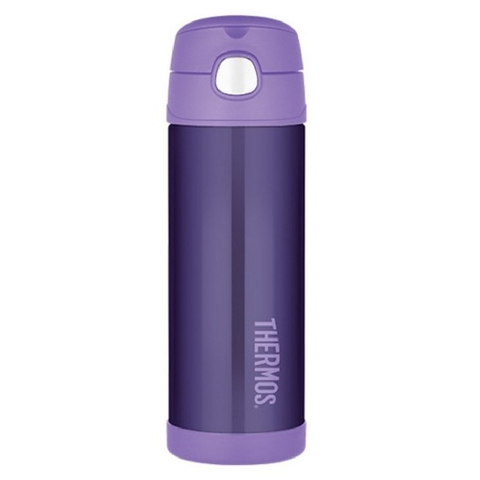 Thermos Funtainer Bottle Insulated Purple 470ML image 0 Large Image
