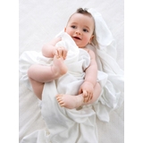 Little Bamboo Muslin Wrap Natural 3 Pack image 1