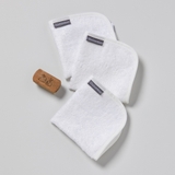 Little Bamboo Towel Wash Cloth Natural 3 Pack image 3