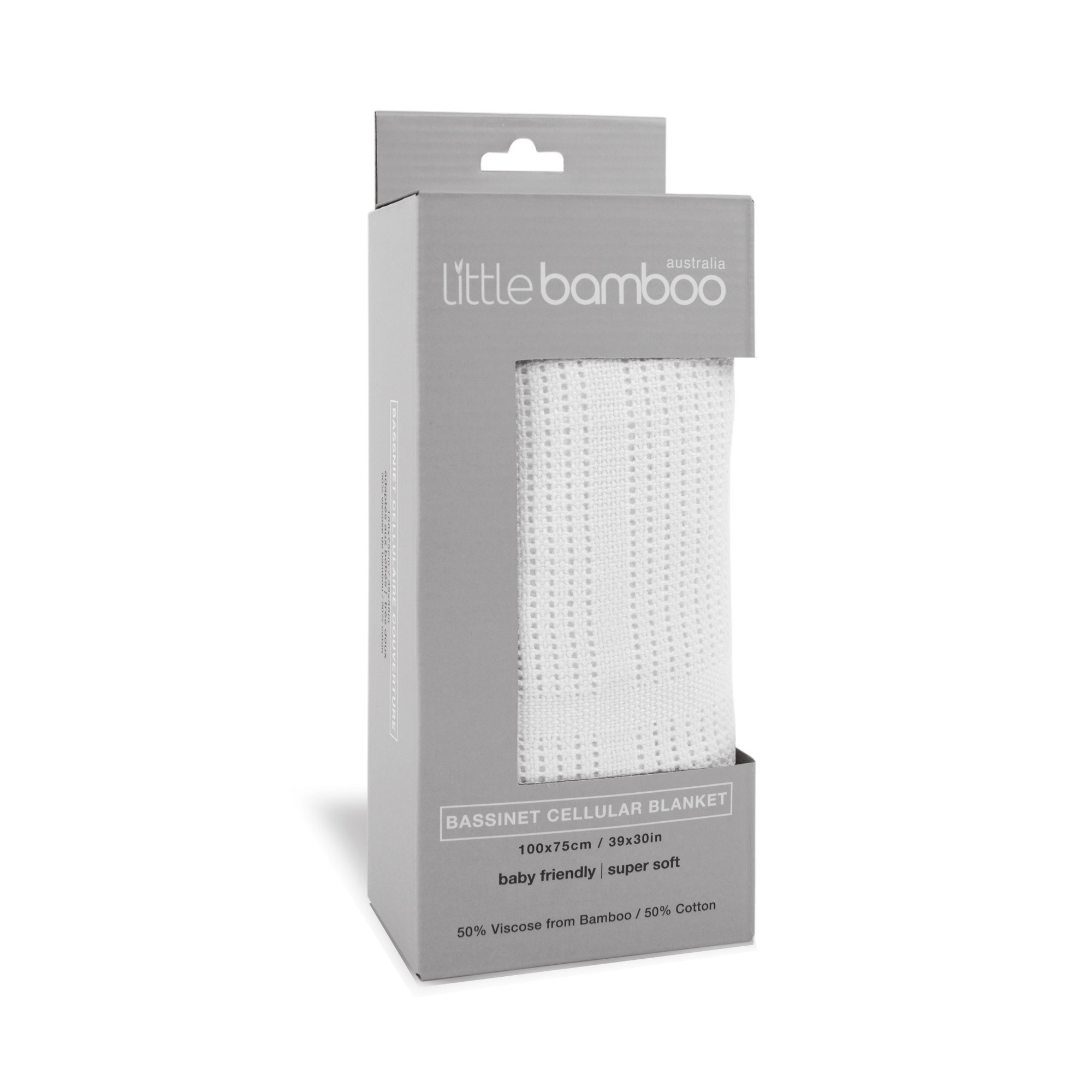 Little Bamboo Cellular Blanket Pram & Baby Bunting AU
