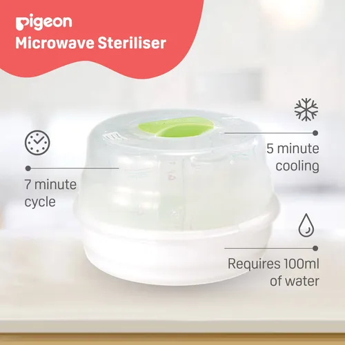 Pigeon Steriliser Microwave Baby Bunting AU