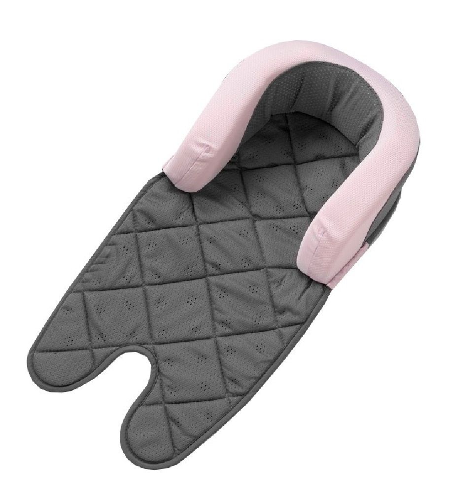 Pink car shop seat head support