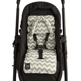 Outlook Mini Liner With Head Support Grey Chevron image 3