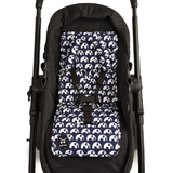 Outlook Mini Liner With Head Support Navy Elephant image 1