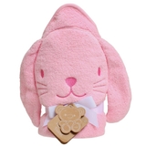 Playgro Hooded Towel Bunny Pink image 0