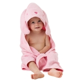 Playgro Hooded Towel Bunny Pink image 1
