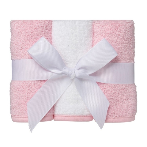 Playgro Wash Cloth Pink 3 Pack image 0 Large Image