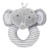 Playgro Rattle Elephant Grey/White image 0