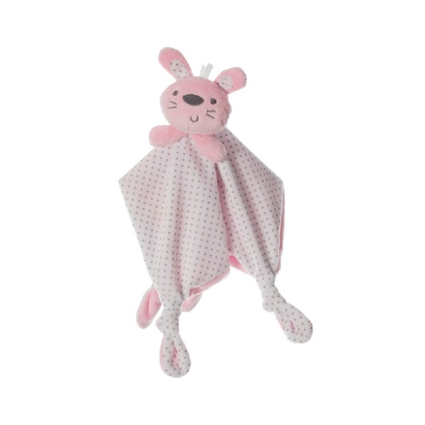 Playgro Comforter Bunny Pink/White image 0 Large Image