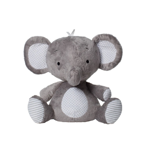 Playgro Cuddly Elephant Grey/White image 0 Large Image