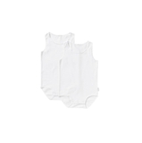 Bonds Wonderbodies Singlet Suit White/White 2 Pack image 0