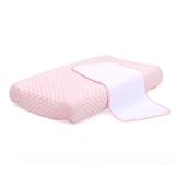 4Baby Dot Change Pad Cover With Liner Pinks image 0