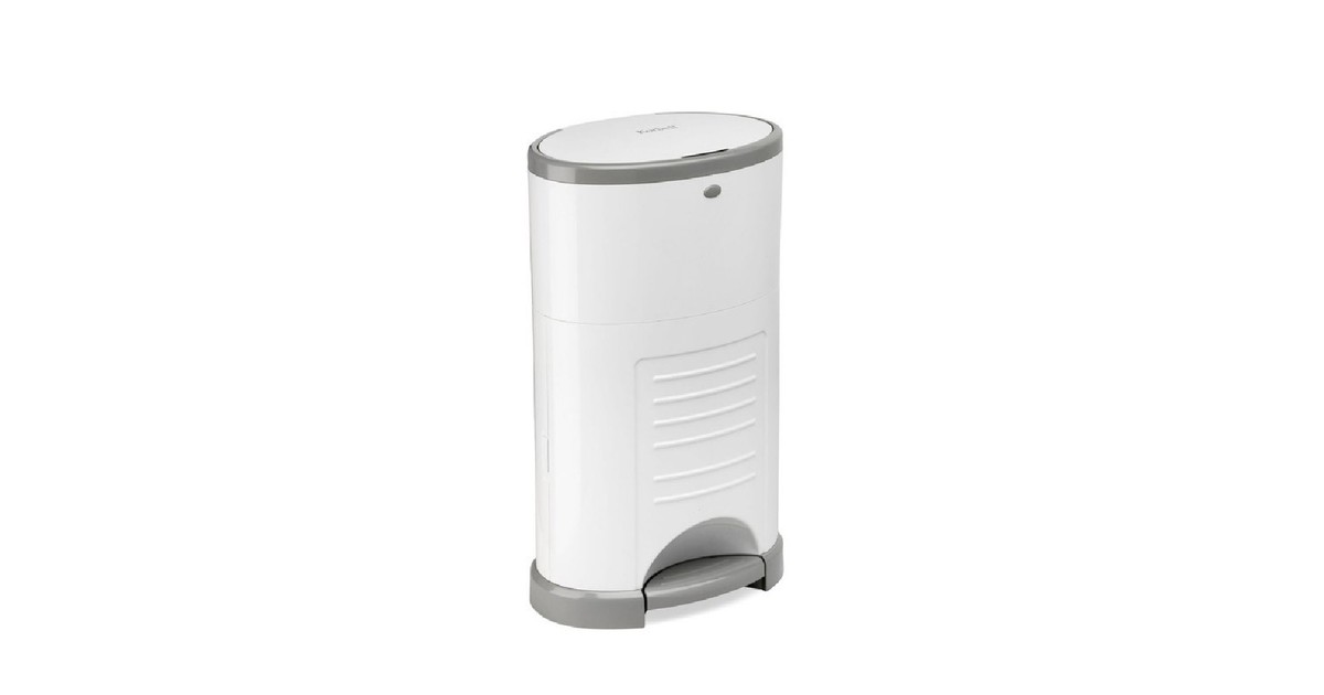 Korbell Nappy Disposal Bin Unit White 16L | Baby Bunting AU