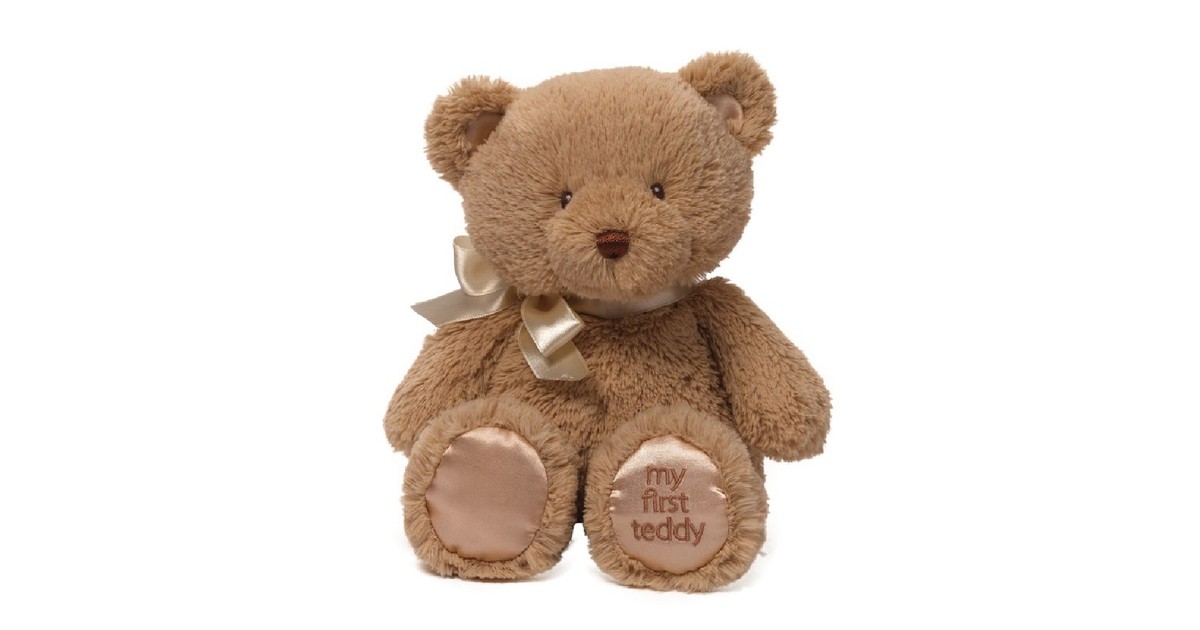 Baby Gund My First Teddy 25cm Tan Baby Bunting NZ