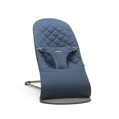 BabyBjorn Bouncer Bliss Cotton Midnight Blue image 0 Large Image