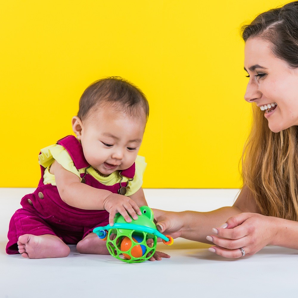 Oball Jingle & Shake Pal Frog | Interactive Toys | Baby Bunting AU