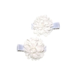 4Baby Flower Clips White Osfa image 0
