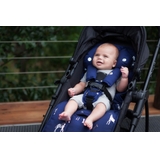 Outlook Get Foiled Harness Cover Set Navy With Silver Spots image 1