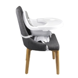 Mothers Choice Egg 3-in-1 High Chair White/Black image 2