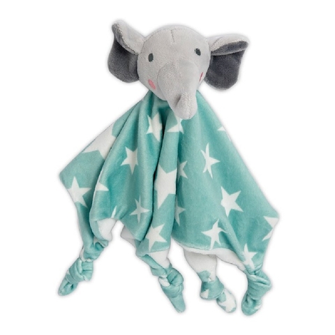 The Little Linen Company Lovie Comforter Elephant Star image 0 Large Image