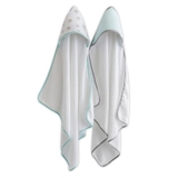 The Little Linen Company Hooded Towels Starlight Mint 2 Pack image 0