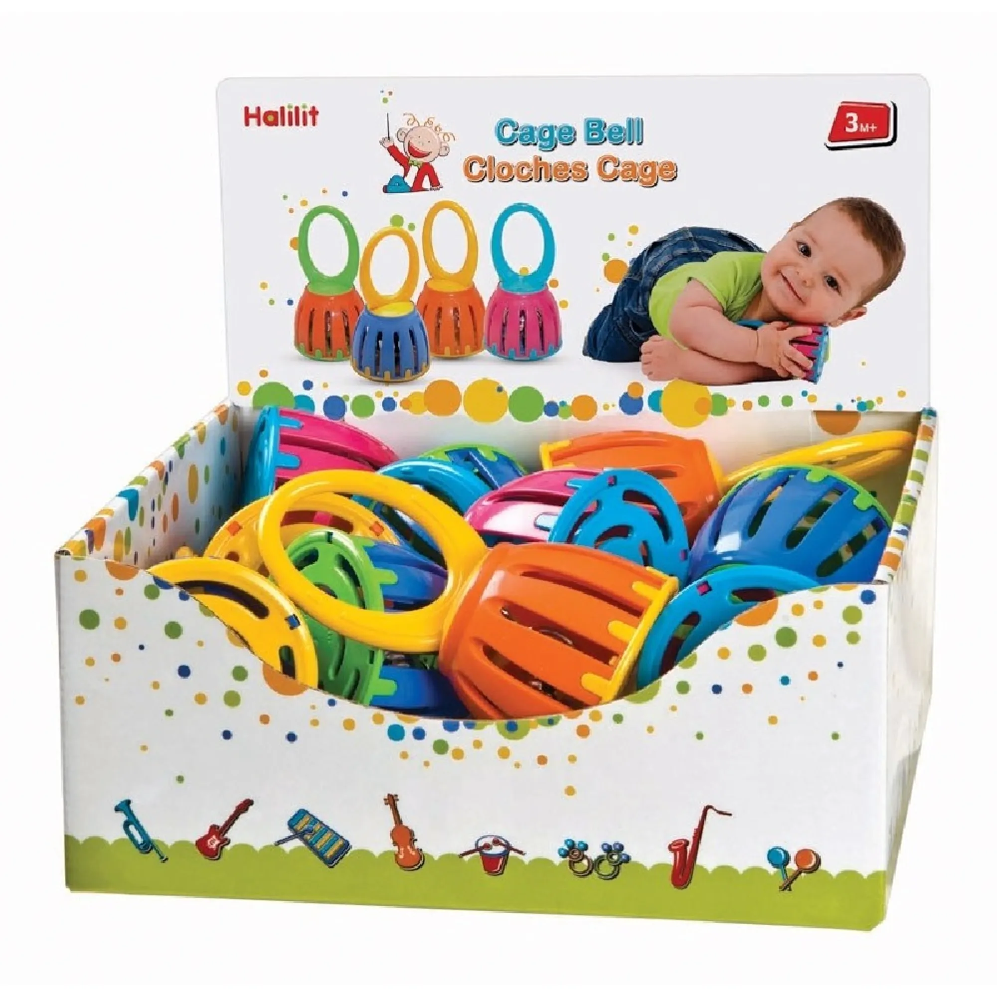 Halilit Cage Bell Assortment