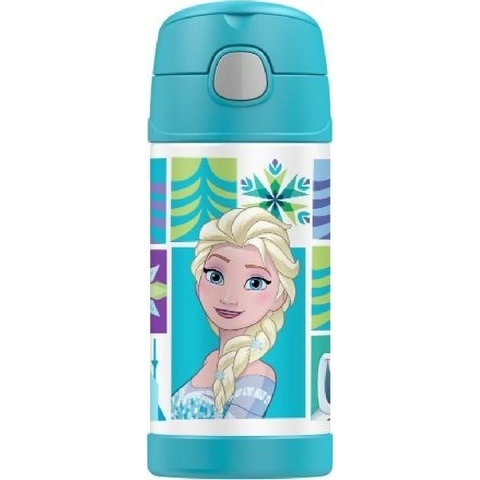 Thermos Funtainer Drink Bottle Frozen 355ml image 0 Large Image