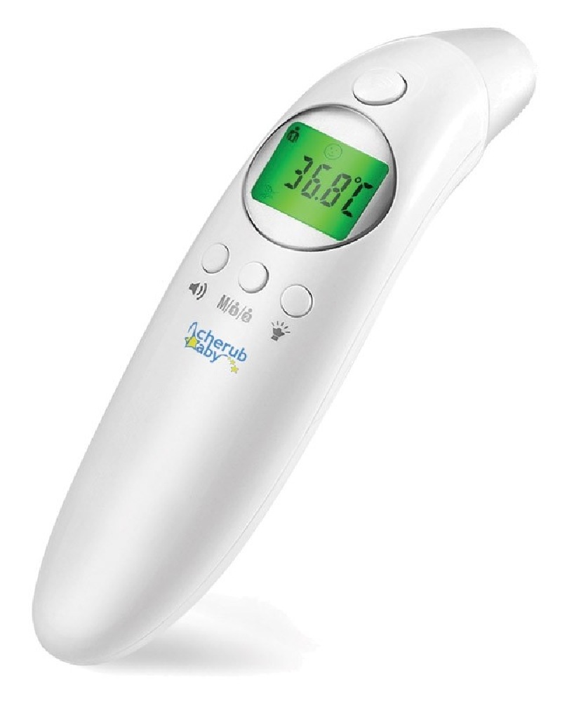Cherub Baby Digital Ear & Forehead Thermometer 4in1 | Thermometers | Baby Bunting AU