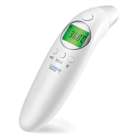 Cherub Baby Digital Ear & Forehead Thermometer 4in1 image 0 Large Image