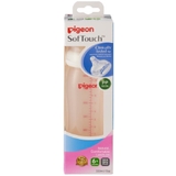 Pigeon Wide Neck PP Bottle with SofTouch Peristaltic Plus Teat - 330ml image 0