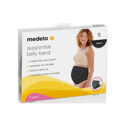Medela Supportive Belly Band Black Small image 0 Large Image