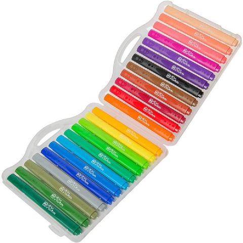 First Creations Easi-Grip Triangular Markers Box Of 24 image 0 Large Image