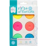 First Creations Fluoro Watercolours Set Of 6 image 1