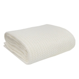 Living Textiles Organic Cell Blanket Bassinet/Cradle Natural image 0