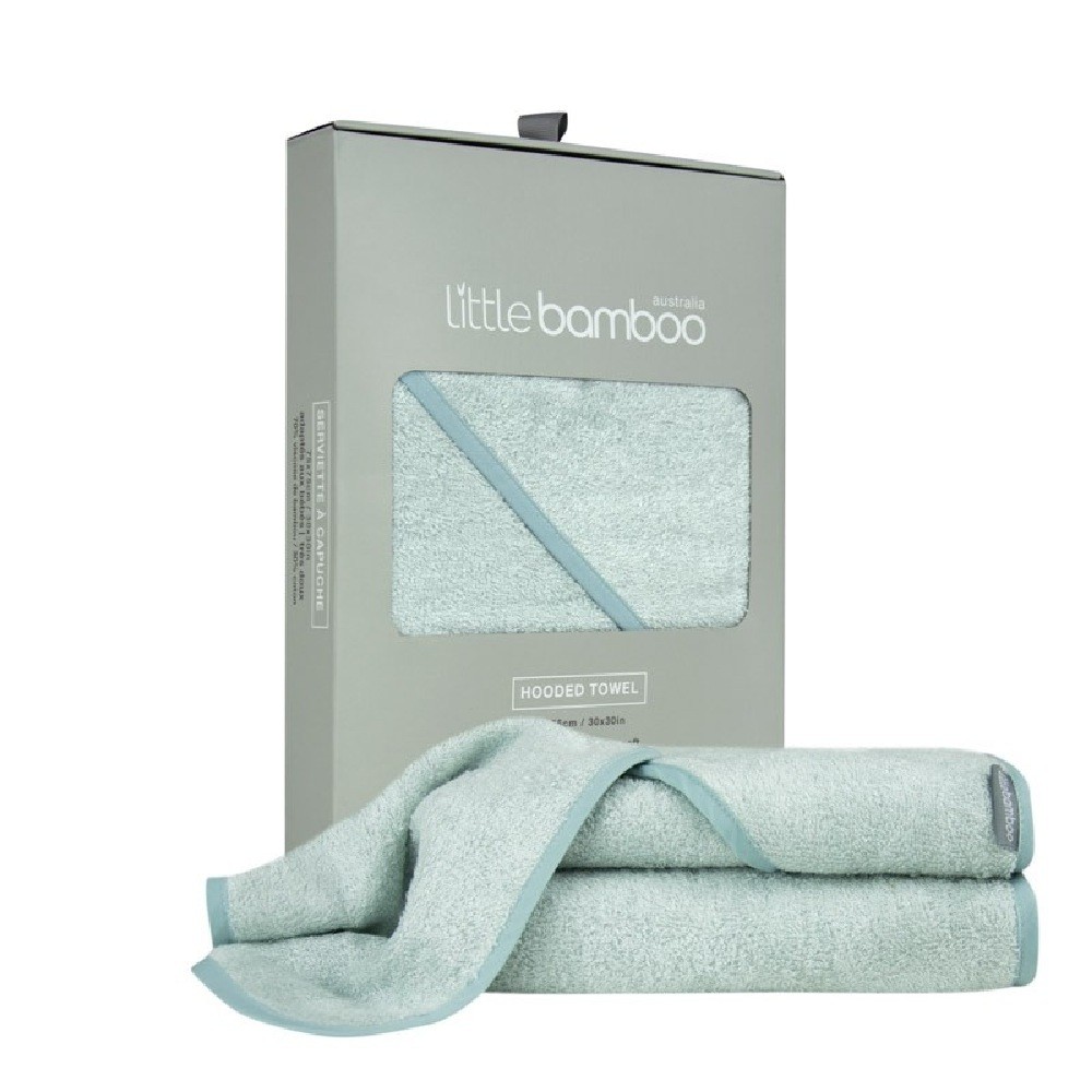 Little Bamboo Hooded Towel Whisper. Hooded Towels Baby Bunting AU