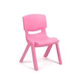 4Baby Plastic Kids Chair Pink image 0