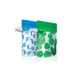 Cherub Baby On the Go Food Pouch Toucan Blue & Rainforest Green Special Edition 10 Pack image 0