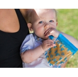 Cherub Baby On the Go Food Pouch Toucan Blue & Rainforest Green Special Edition 10 Pack image 1