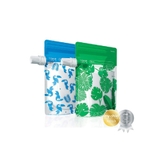 Cherub Baby On the Go Food Pouch Toucan Blue & Rainforest Green Special Edition 10 Pack image 2