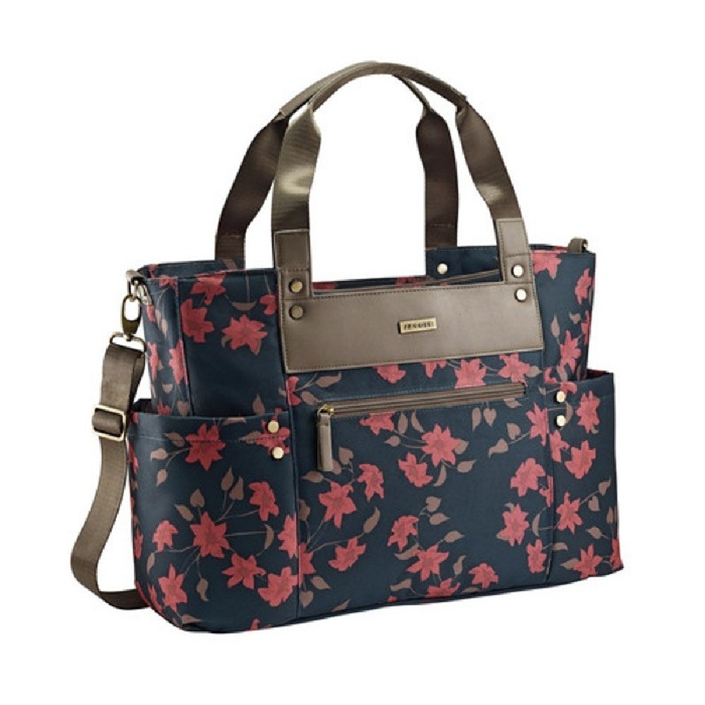 floral nappy bag