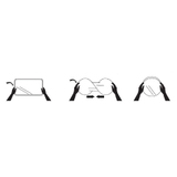 4Baby Super Cling C.Seat Shades Black 2 Pack image 2