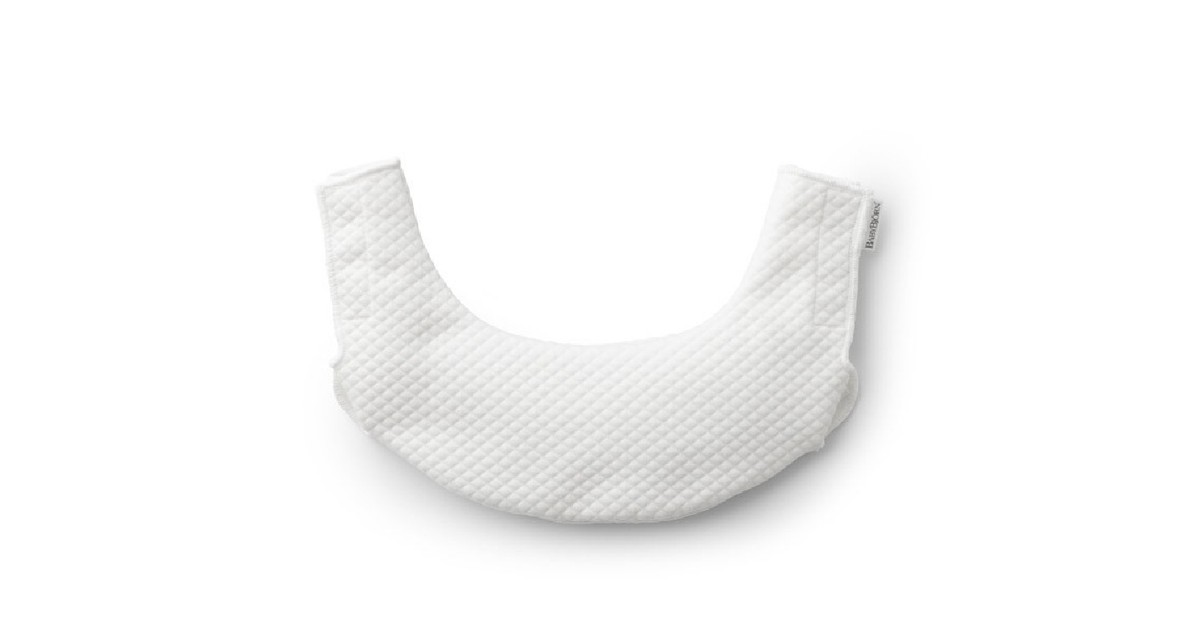 BabyBjorn Teething Bib For One White Baby Bunting AU