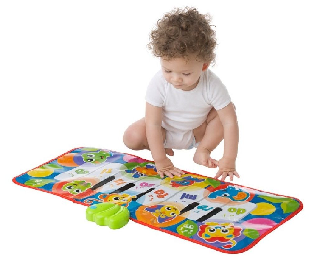 Playgro Jumbo Jungle Musical Piano Mat Mats Baby Bunting AU